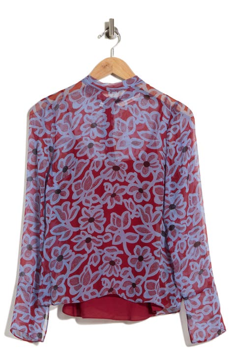 Vera Fleur Silk Top