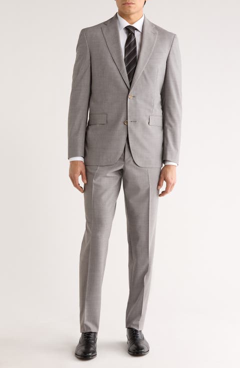 Expo Solid Stretch Wool Suit