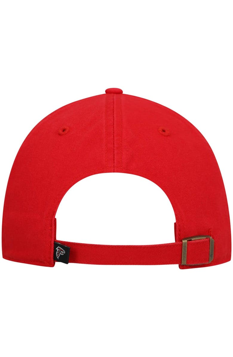 '47 Men's '47 Red Atlanta Falcons Secondary Clean Up Adjustable Hat, Alternate, color, Red