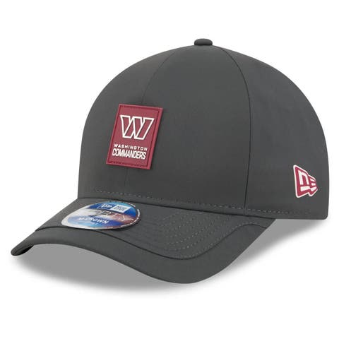 Men's New Era Charcoal Washington Commanders 2025 Sideline Cold Weather 9FORTY M-Crown Adjustable Hat
