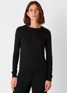 Whistles Annie Sparkle Knit Top