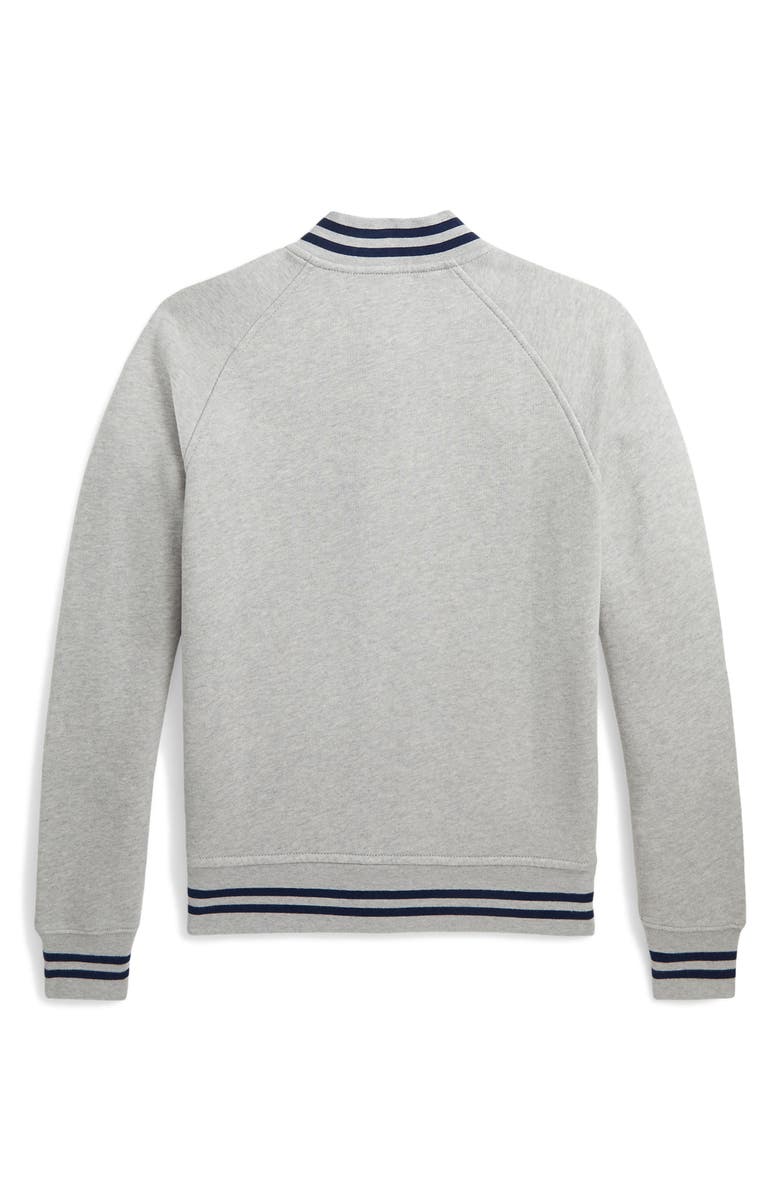 Polo Ralph Lauren Kids' Fleece Baseball Jacket, Alternate, color,