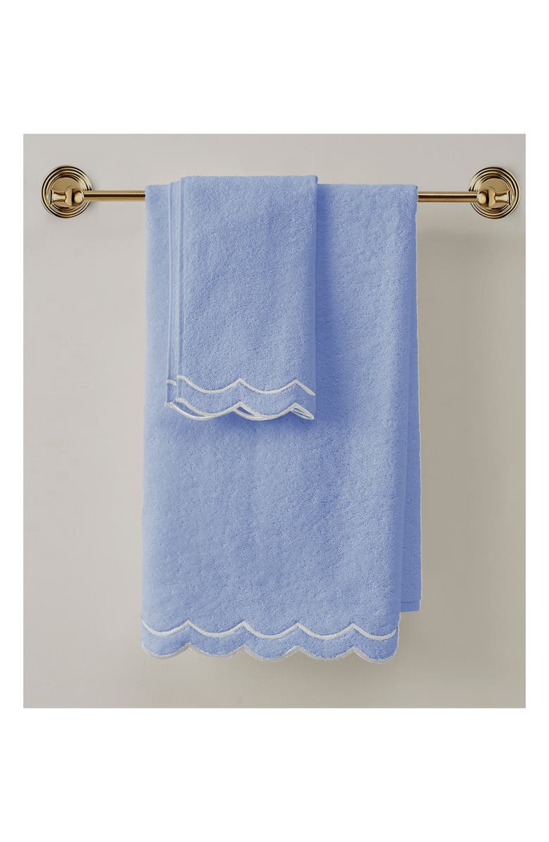 Peri Home Scallop Hand Towel, Alternate, color,