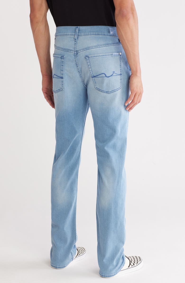 7 For All Mankind Straight Leg Jeans, Alternate, color, Merced