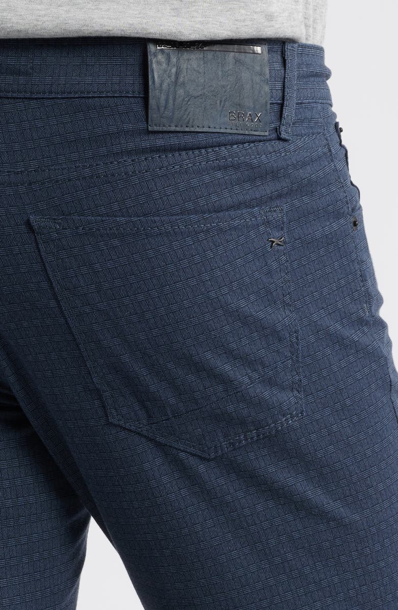 Brax Chuck Modern Fit Micropattern Five-Pocket Pants, Alternate, color, 24-Monochrome