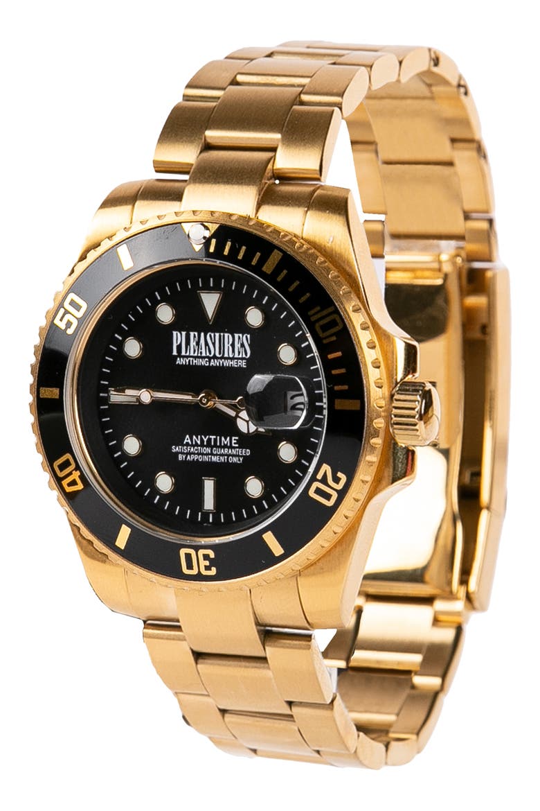 Anytime Bracelet Watch, 42mm, Alternate, color, BLACK