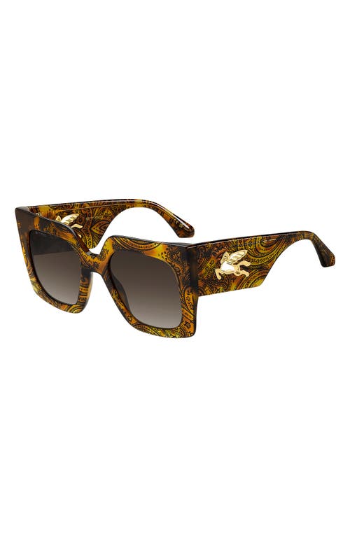 Etro 0075s Square Acetate Sunglasses