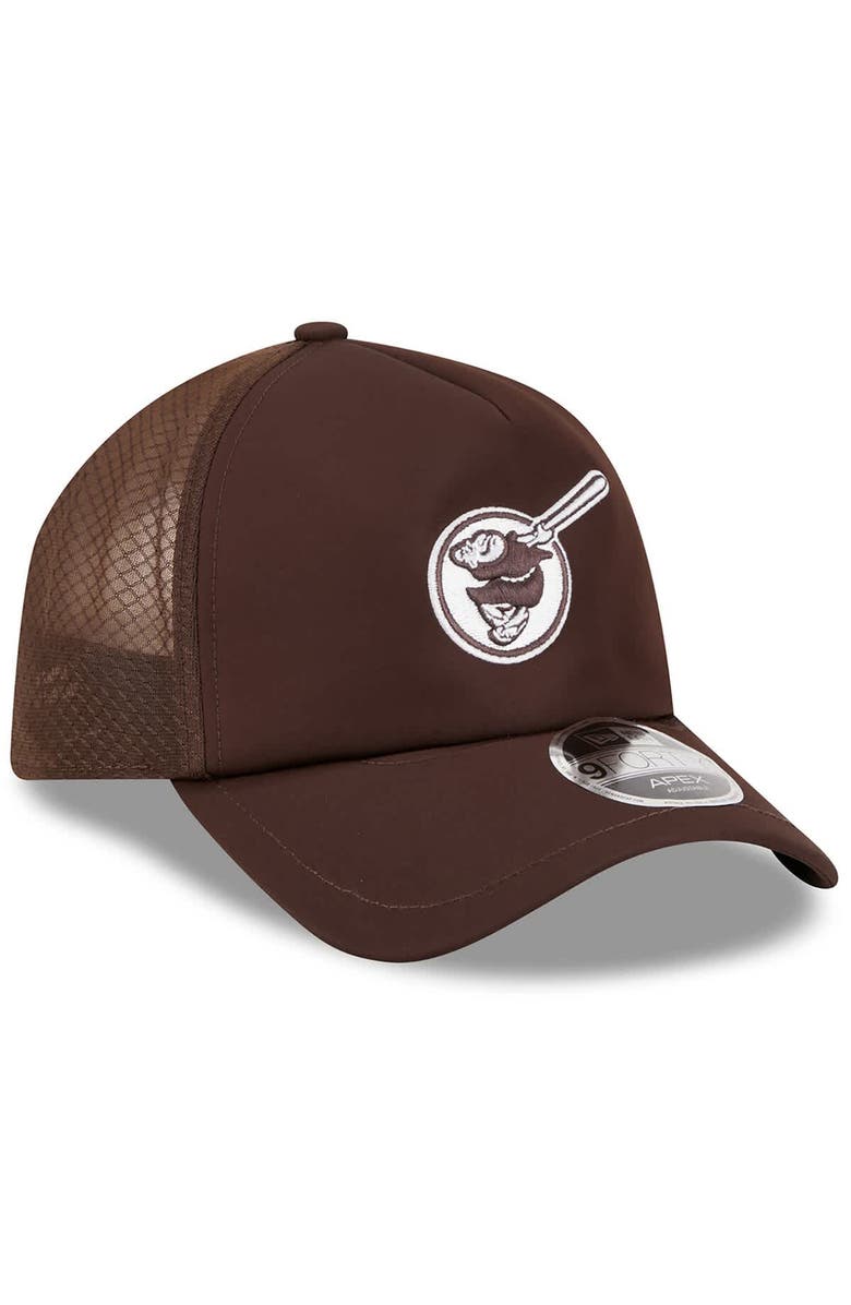 New Era Men's New Era Brown San Diego Padres 2026 Batting Practice Alternate Apex 9FORTY Adjustable Hat, Alternate, color, Brown