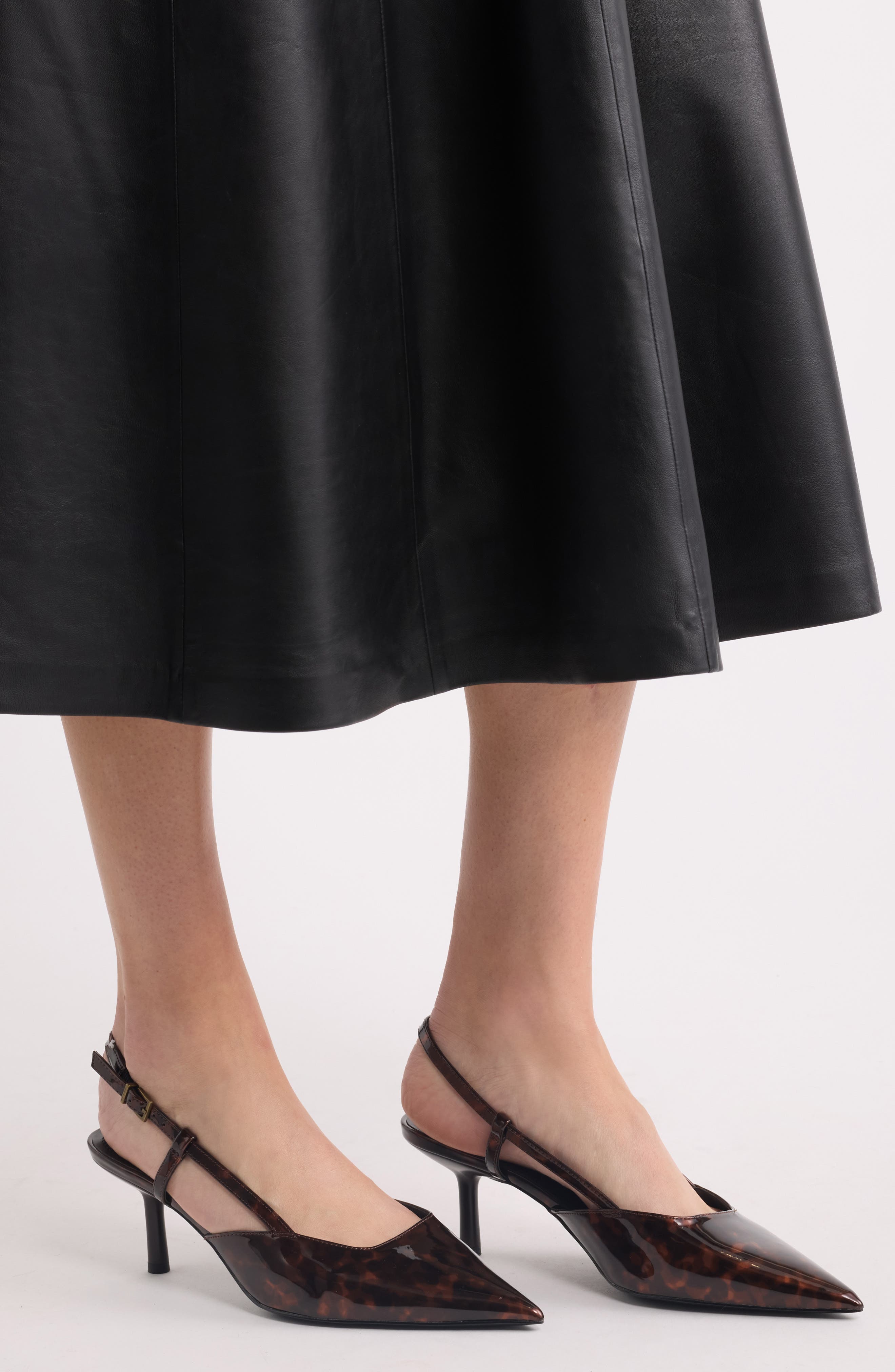 Lana Pointed Toe Slingback Pump, Alternate, color, BROWN TORTOISE