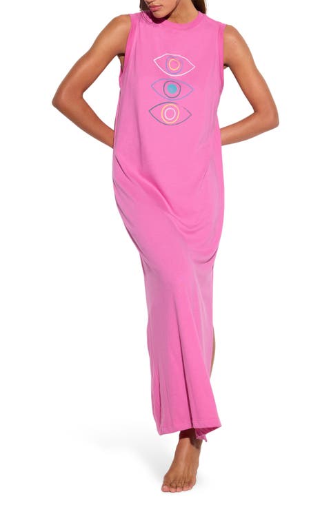 Mesmereyes Mullholland Cotton Maxi Dress