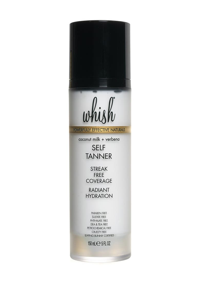 Coconut Milk + Verbena Self Tanner Lotion, Main, color, NO COLOR
