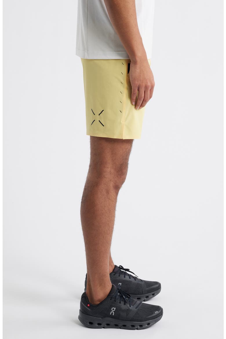 Interval Lined Training Shorts, Alternate, color, DUSKY CITRON