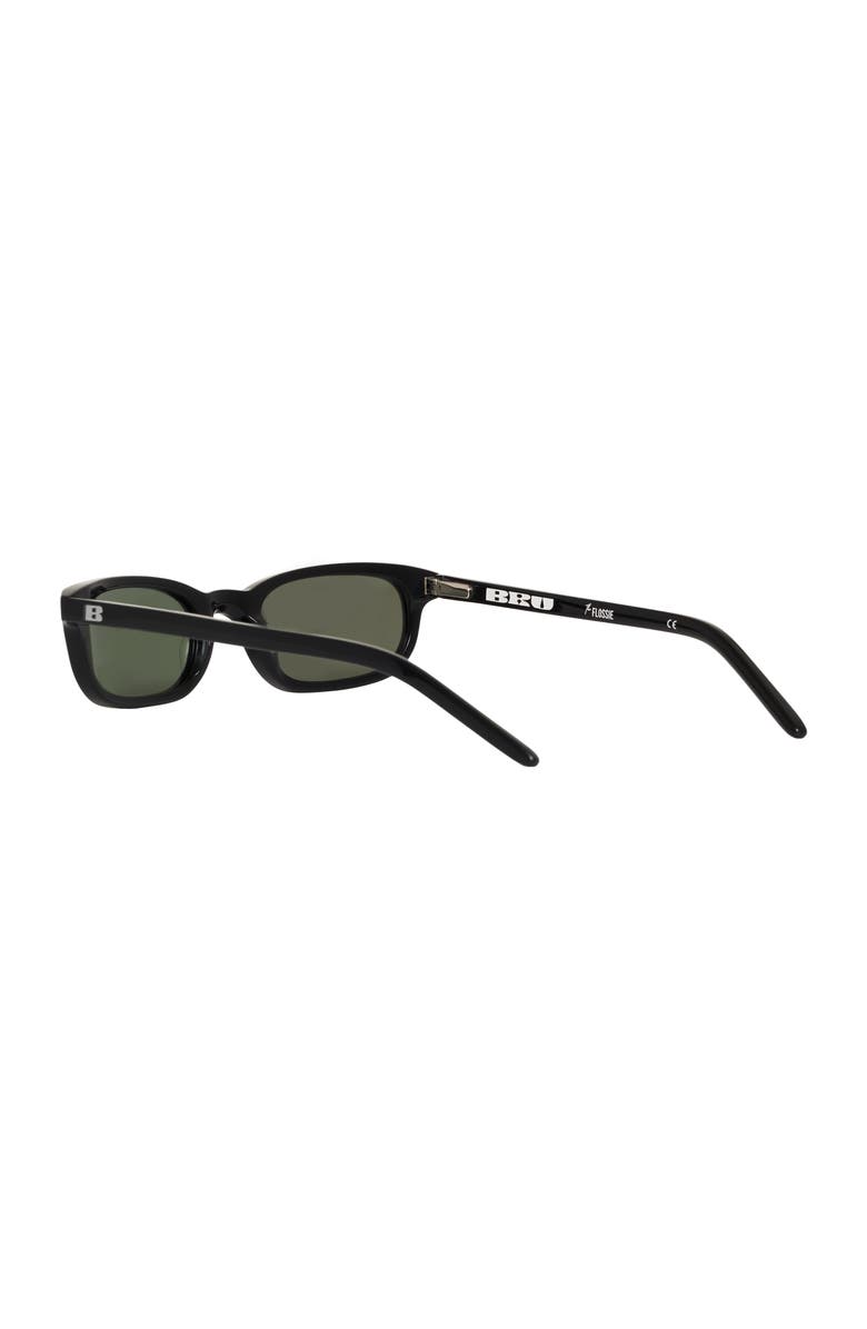 BRU Eyewear Flossie Sunglasses 50mm, Alternate, color, Soot
