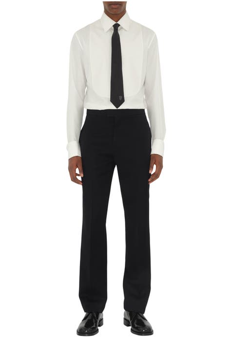 Wool Tuxedo Trousers