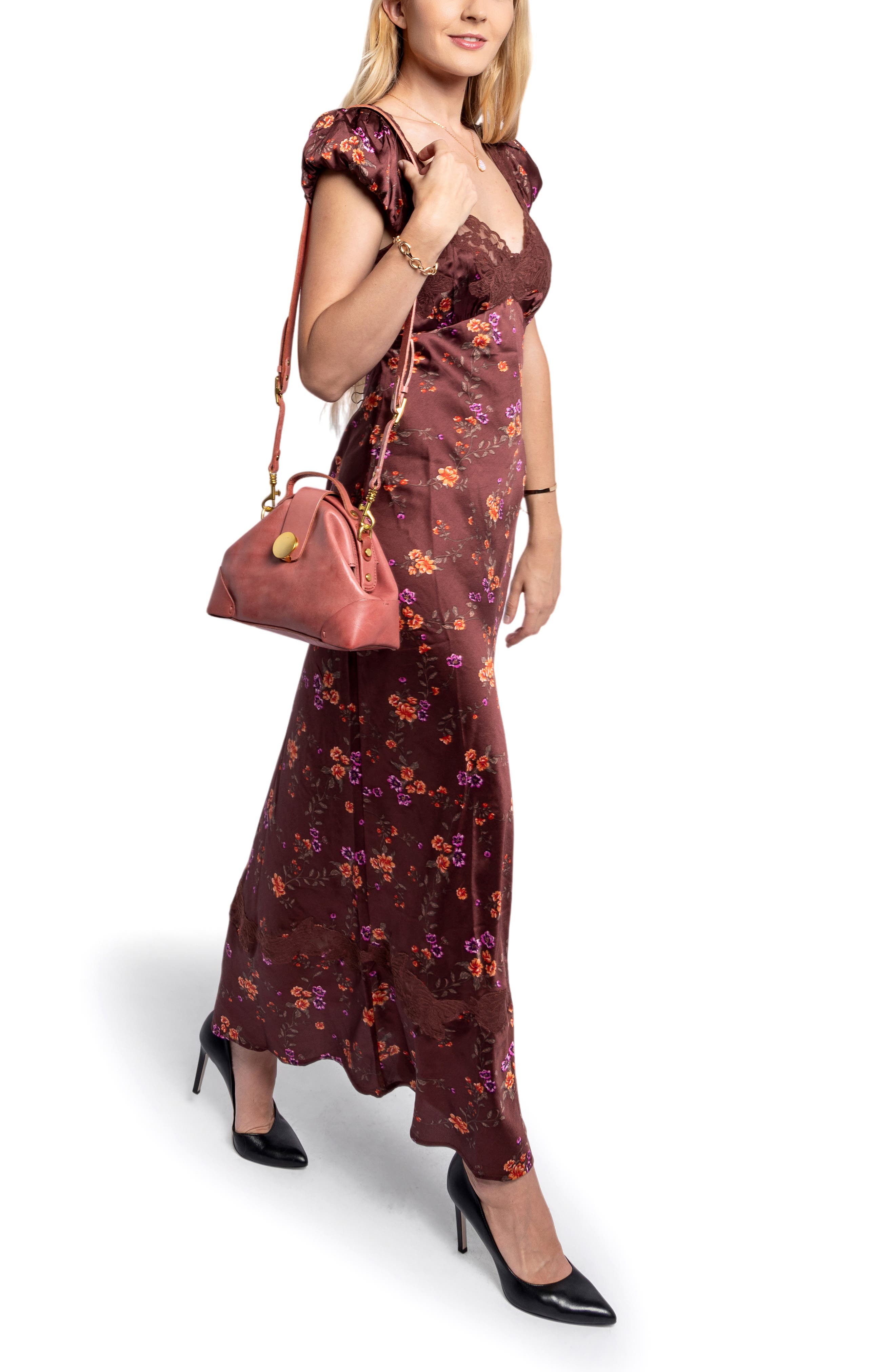 Soul Leather Crossbody Bag, Alternate, color, LILAC