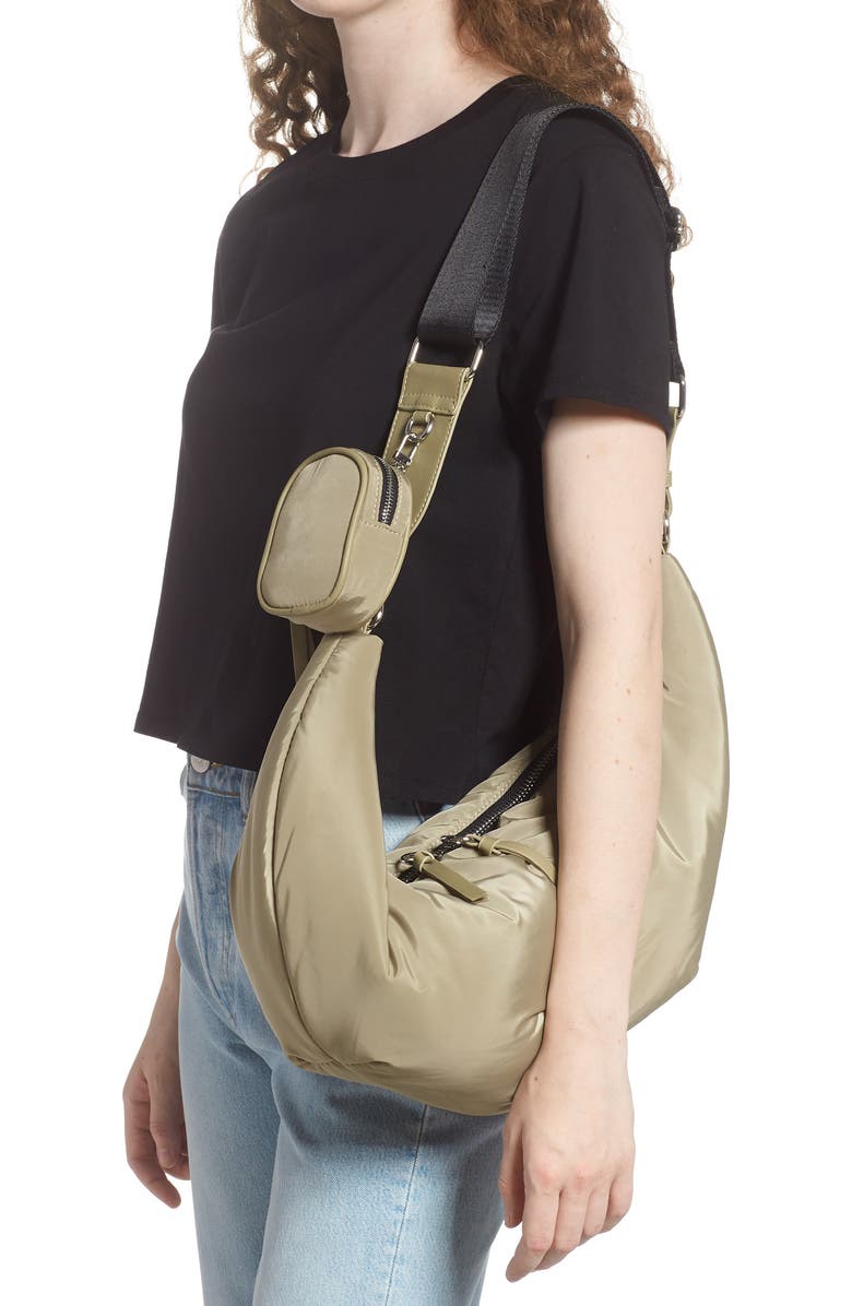 Topshop Sling Crossbody Bag, Alternate, color,