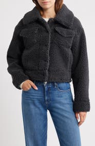 UGG® Frankie Faux Shearling Trucker Jacket