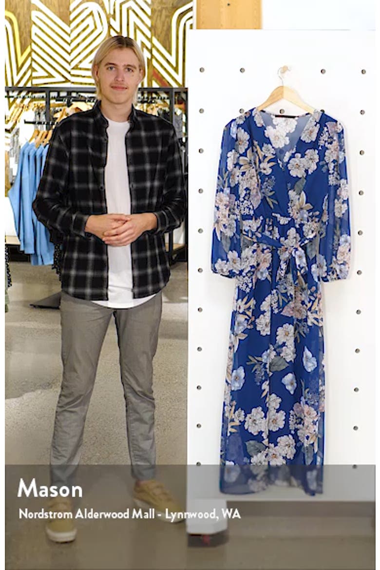 Megan Floral Long Sleeve Dress video