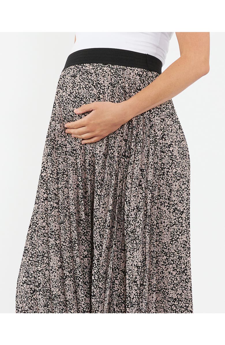 Ripe Maternity Florence Pleat Skirt, Alternate, color,