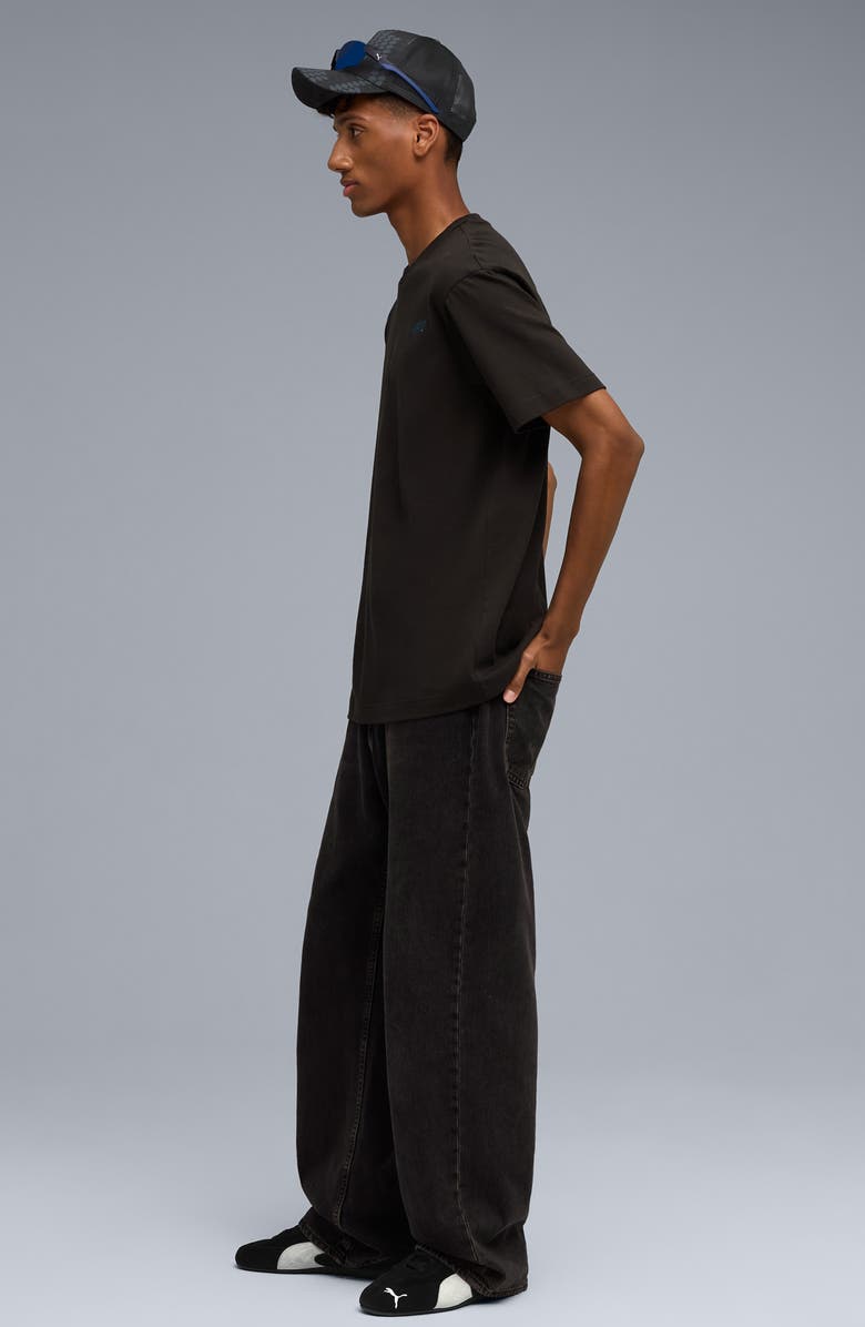 PUMA F1 Ultimate Racing Logo Graphic T-Shirt, Alternate, color, Puma Black