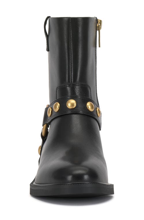 Vince Camuto Amais Moto Boot In Black