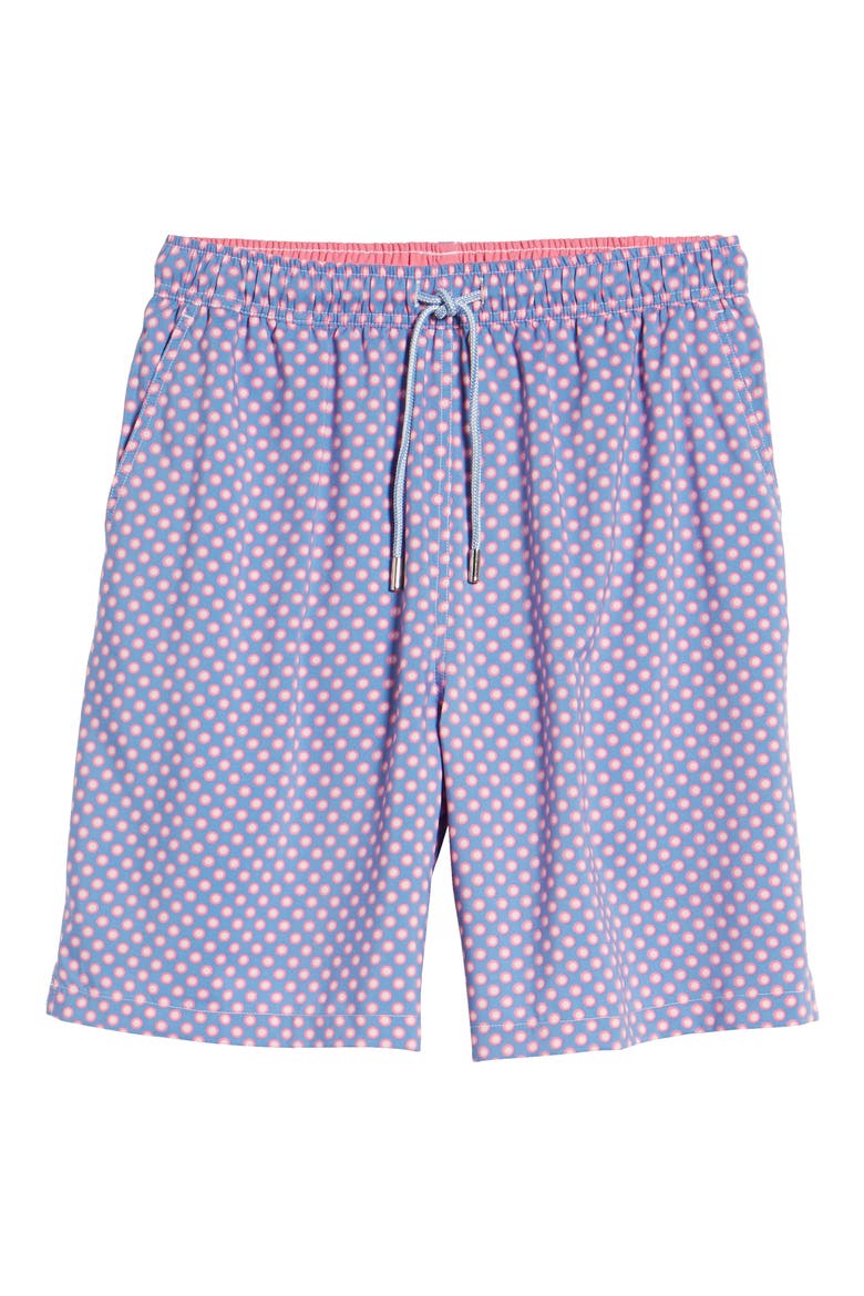 Polka Spots Swim Trunks, Alternate, color, BONNET