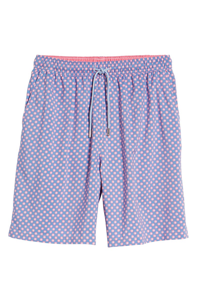 Peter Millar Polka Spots Swim Trunks, Alternate, color, 