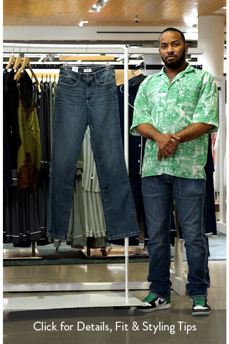 Bespoke Curvy High Waist Bootcut Jeans video