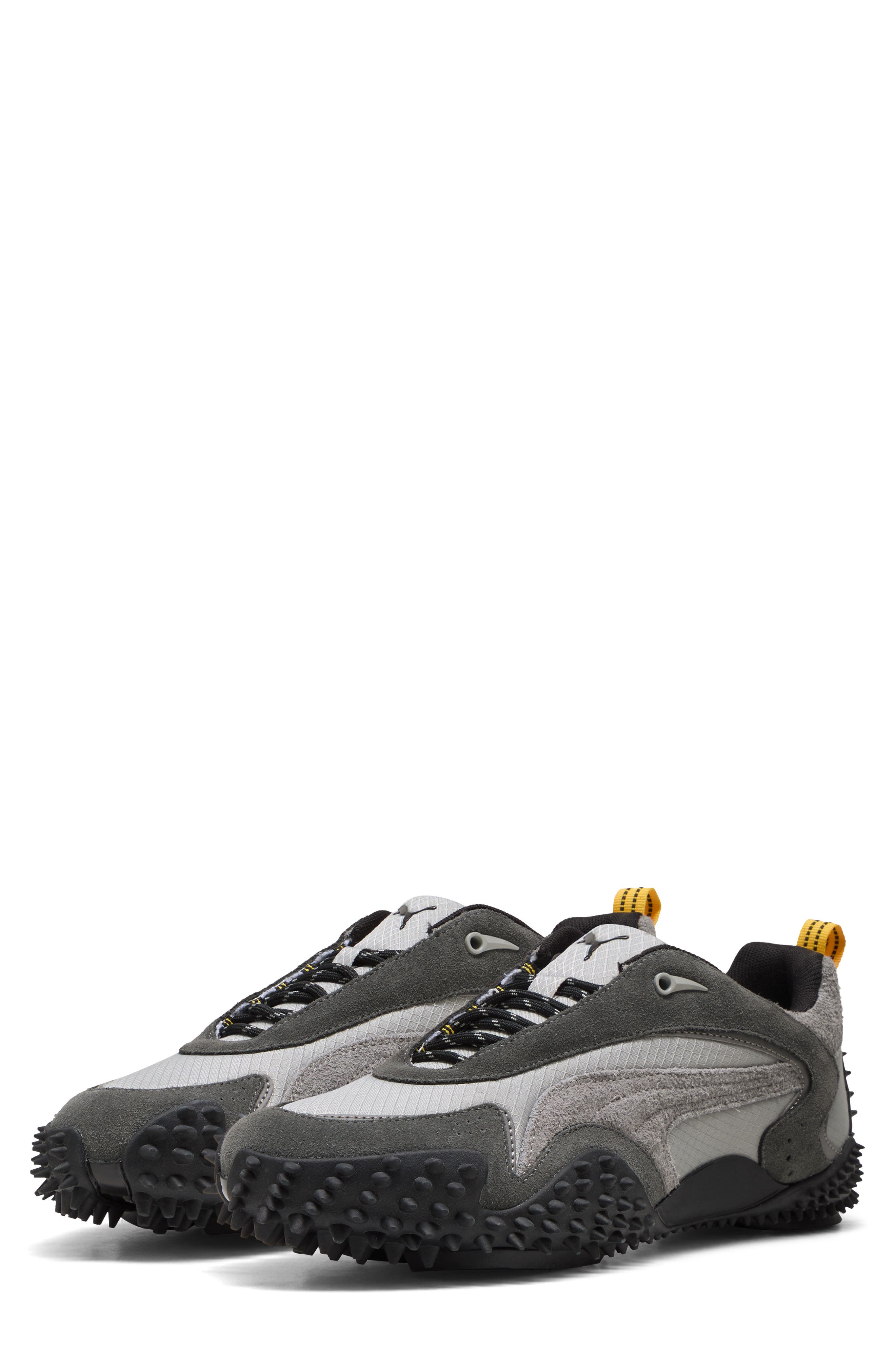 PUMA Mostro XC Sneaker, Alternate, color, Glacial Gray/ Puma Black
