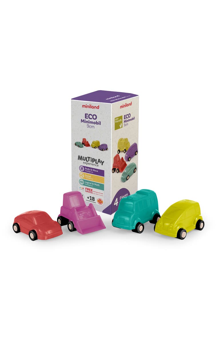 Miniland Eco Minimobil 9 Cm, Main, color, Multi