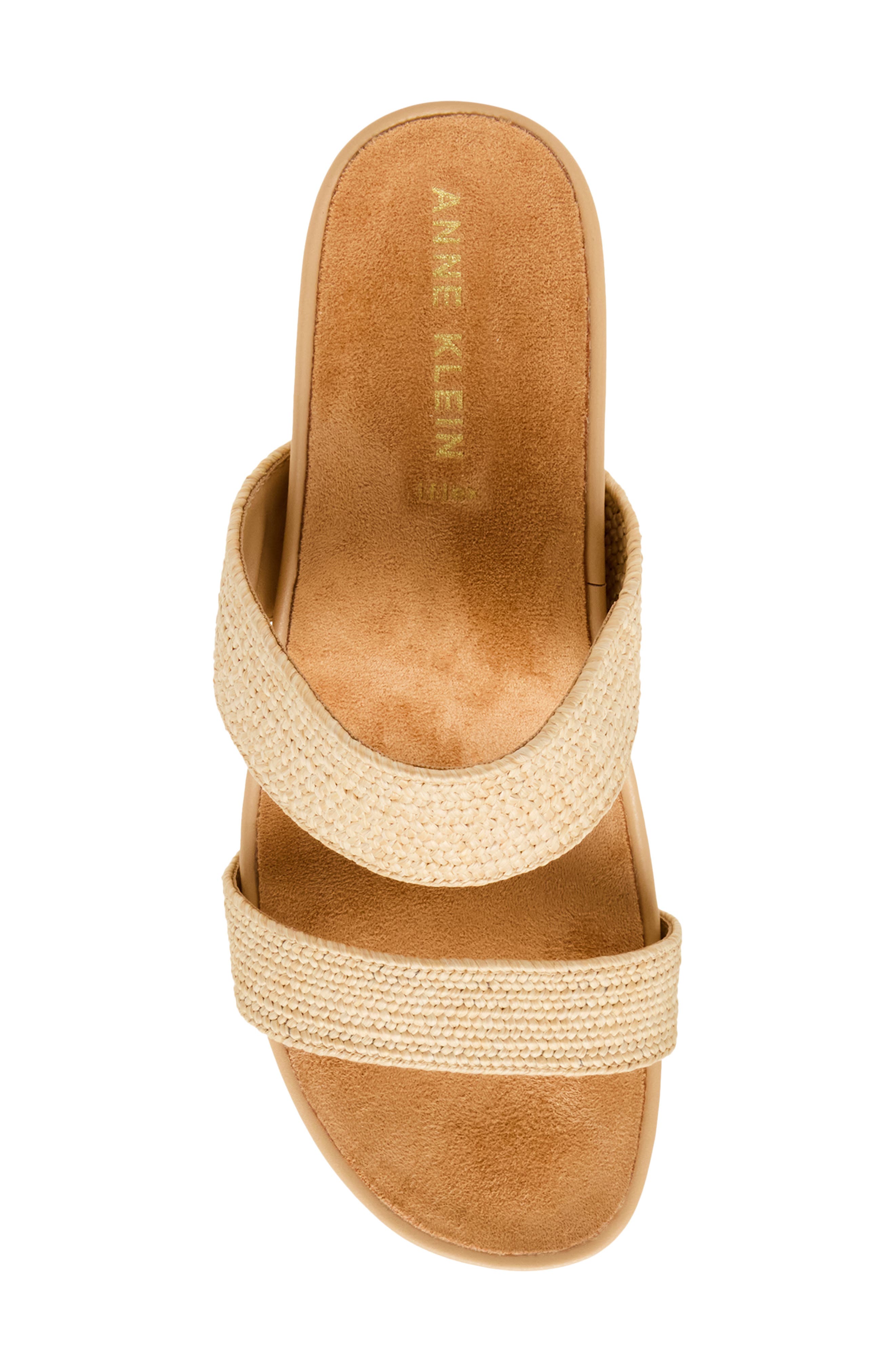 Kapricorn Wedge Sandal, Alternate, color, NATURAL RAFFIA