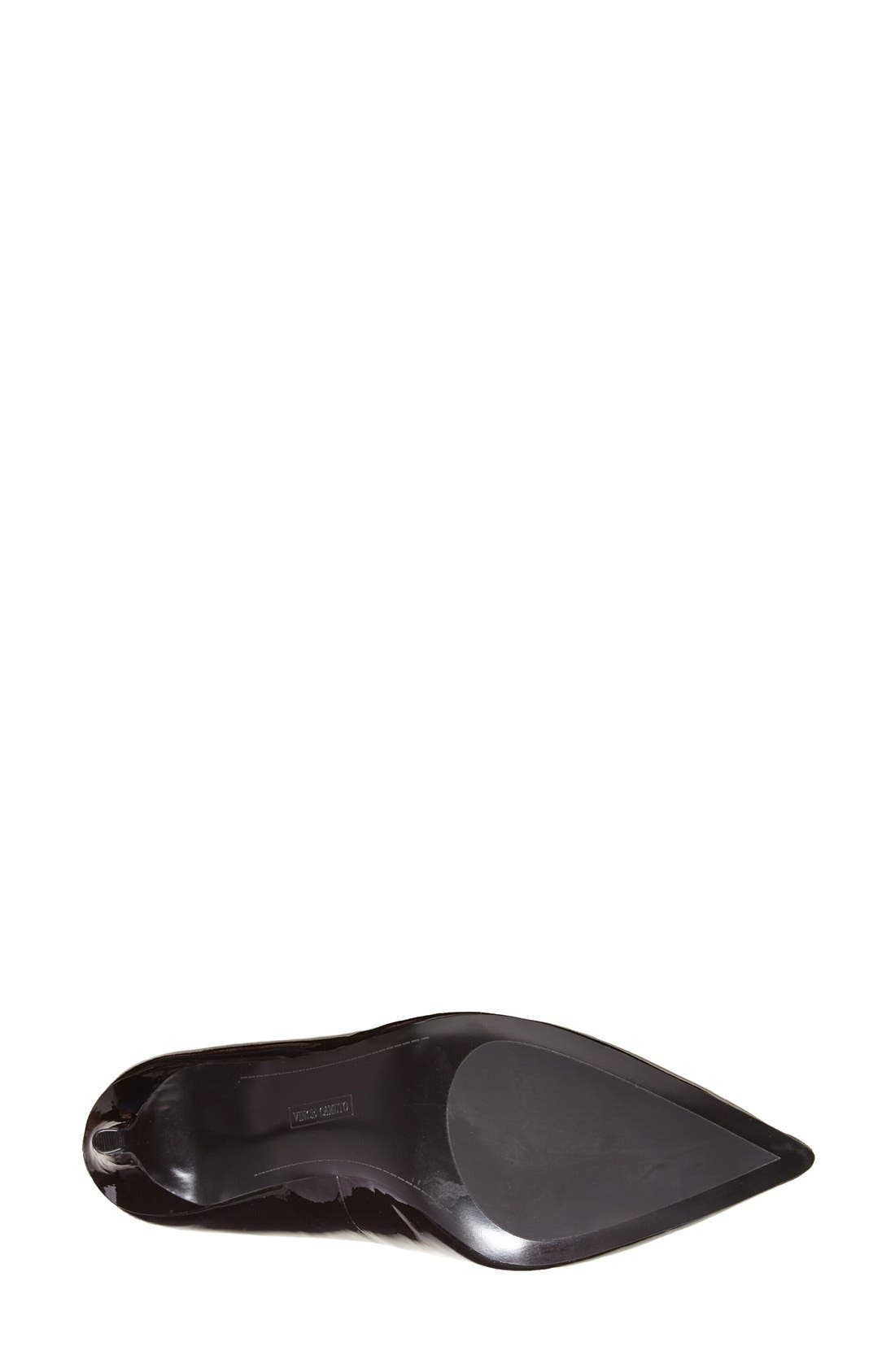'Cassina' Pointy Toe Pump, Alternate, color, BLACK PATENT