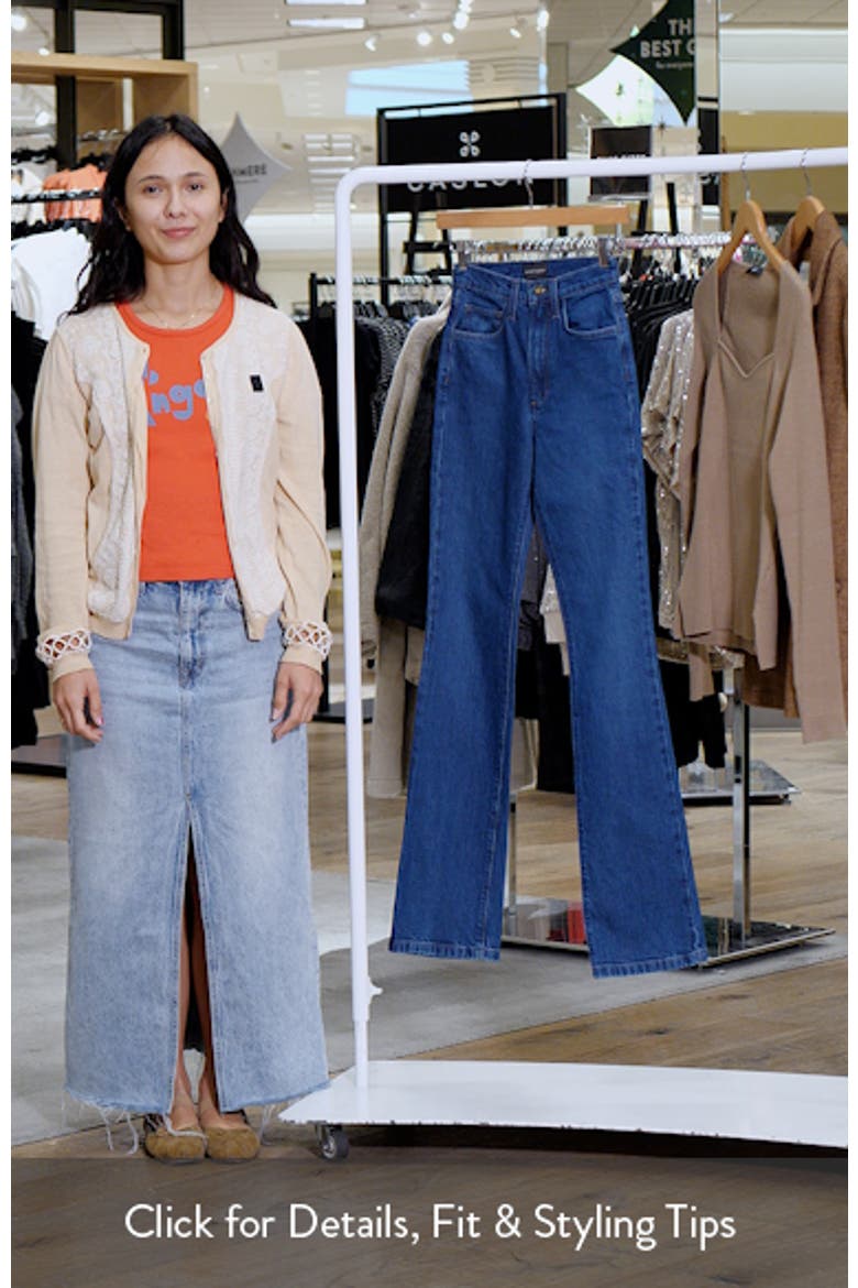 The Valentina High Waist Bootcut Jeans video
