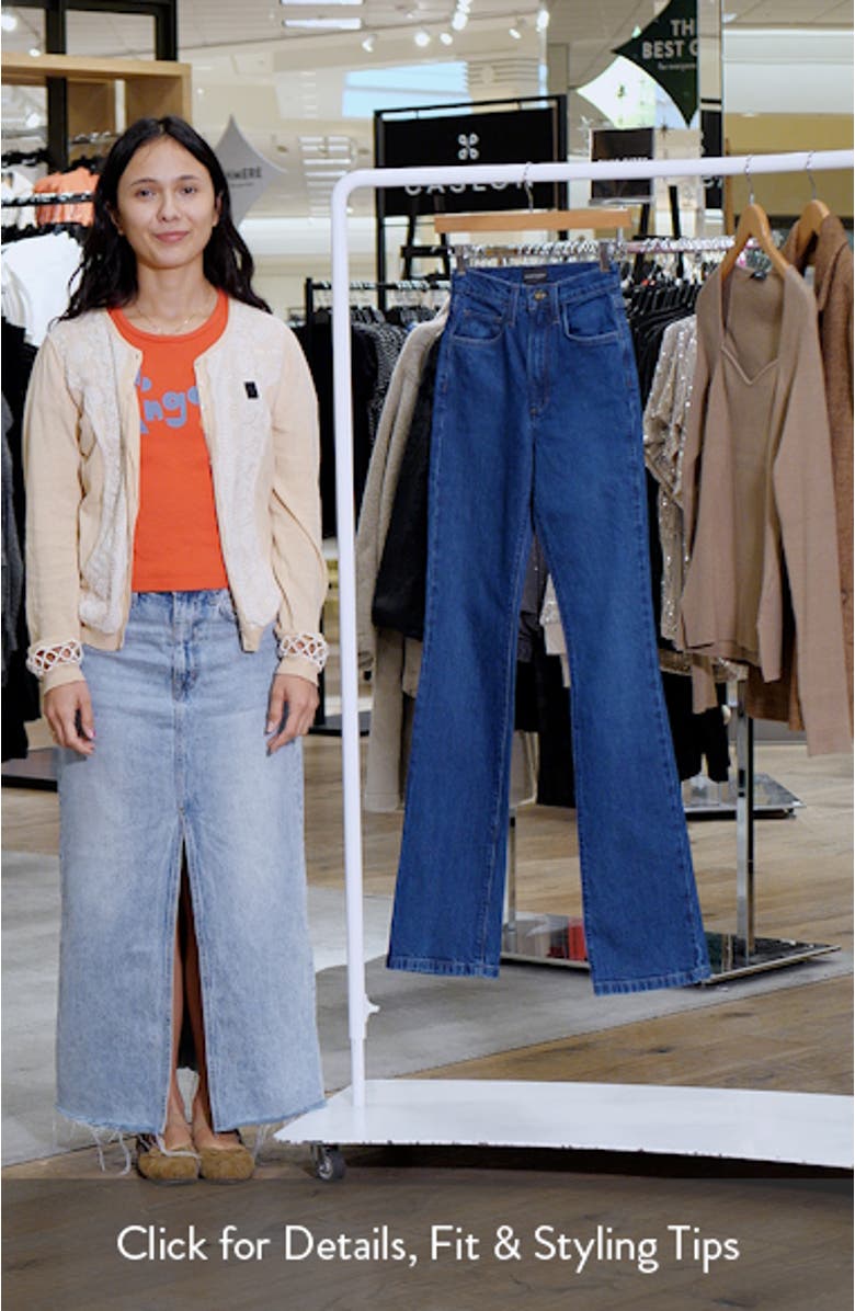 The Valentina High Waist Bootcut Jeans, sales video thumbnail