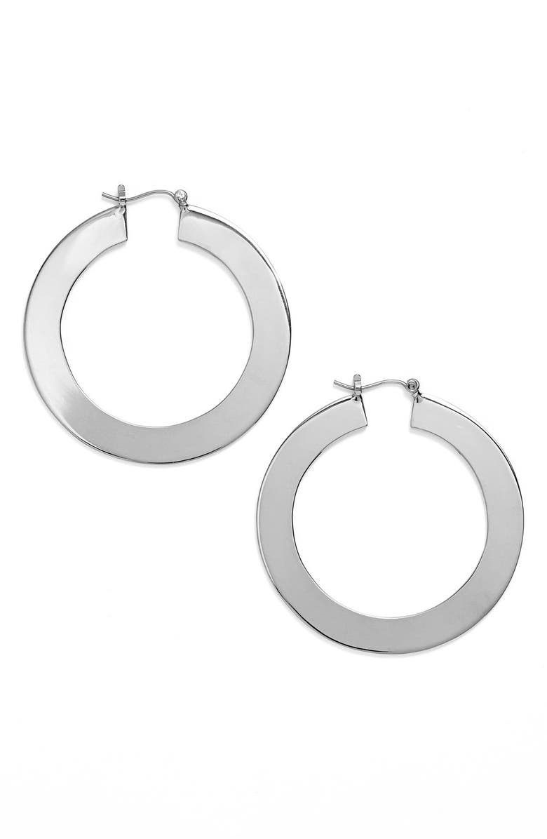 Nordstrom Flat Hoop Earrings, Main, color, 
