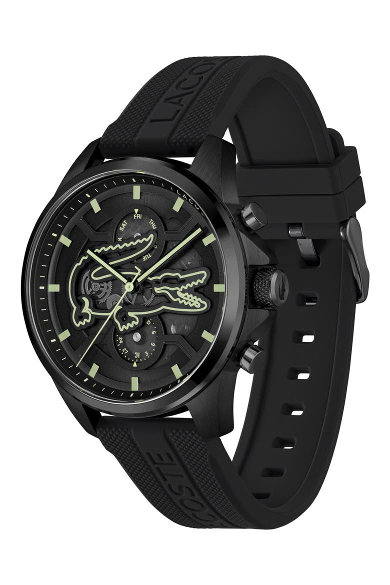 Arthor Watch, Alternate, color, BLACK