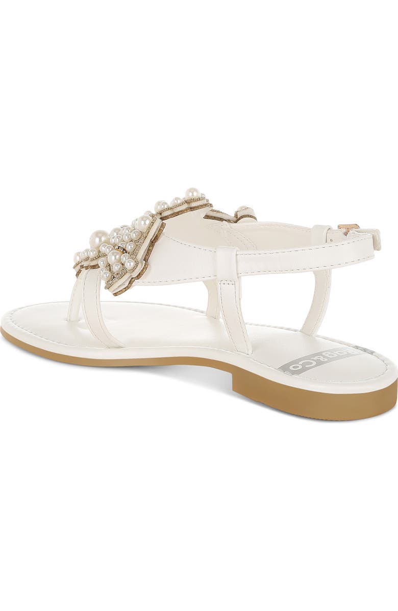Rag & Co Nayasa Faux Pearl Sandal, Alternate, color,
