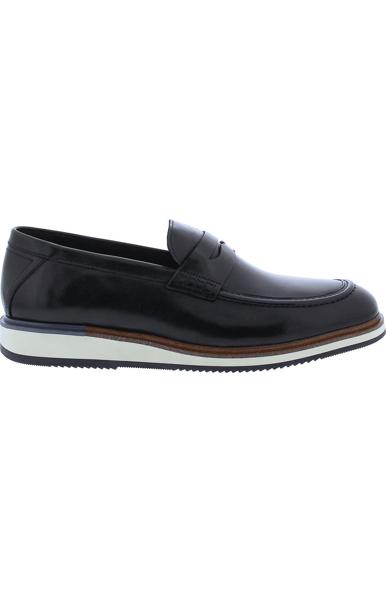 Penny Lane Brick Lane Penny Loafer, Alternate, color, Black