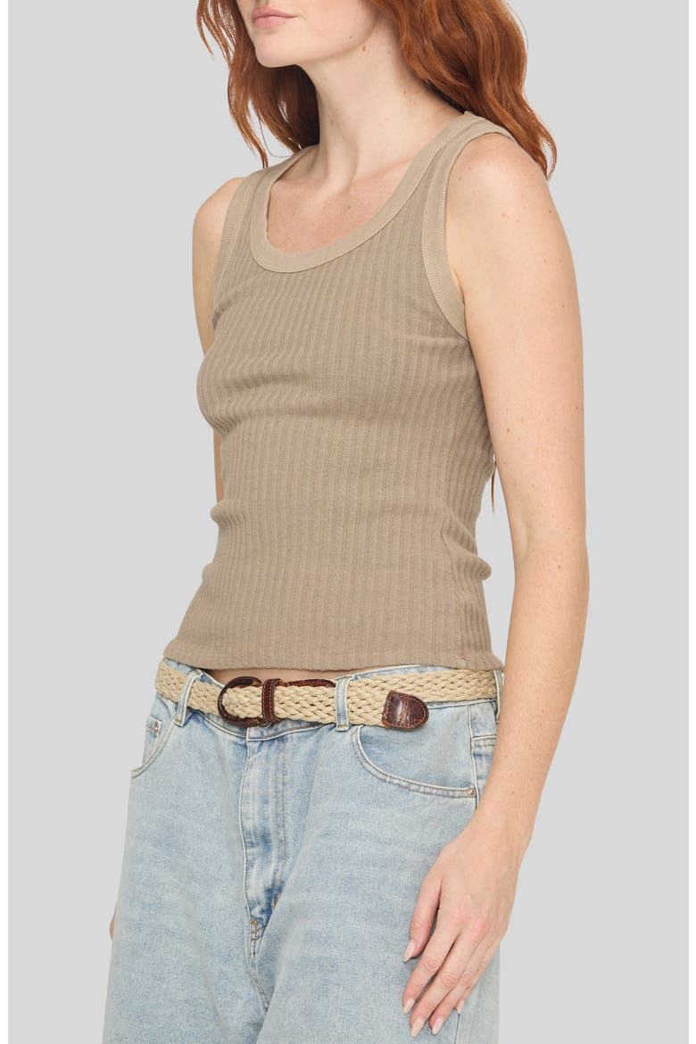 Cooper Rib Tank, Alternate, color, DESERT TAUPE