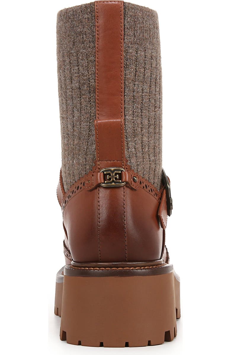 Sam Edelman Elly Lug Sole Boot, Alternate, color, Rich Cognac