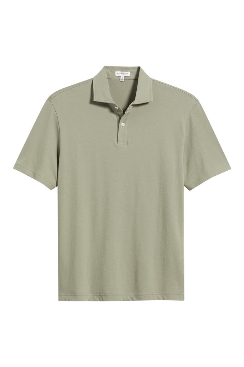Eagle Stretch Cotton Polo, Alternate, color, FATIGUE