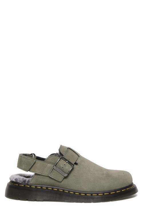 Dr. Martens' Dr. Martens Jorge Ii Slingback Clog In Nickel Grey