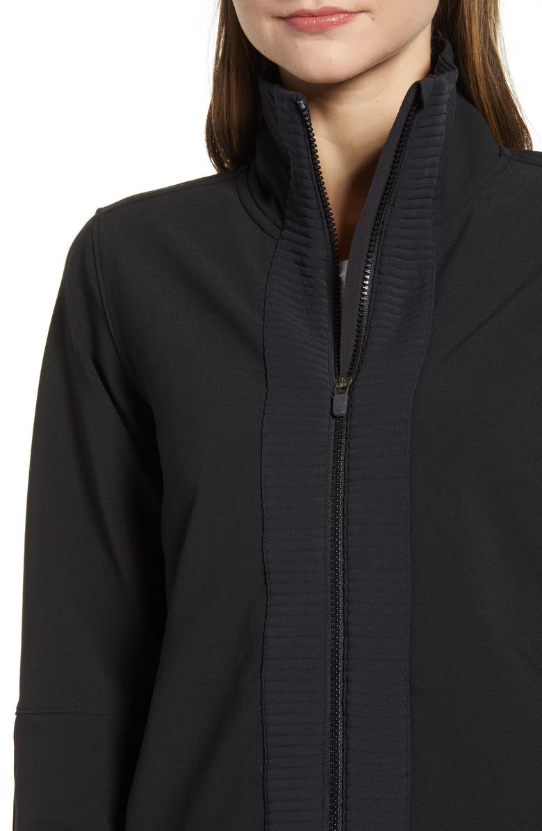 New Balance Q Speed Winterwatch Water Resistant Jacket, Alternate, color, Black