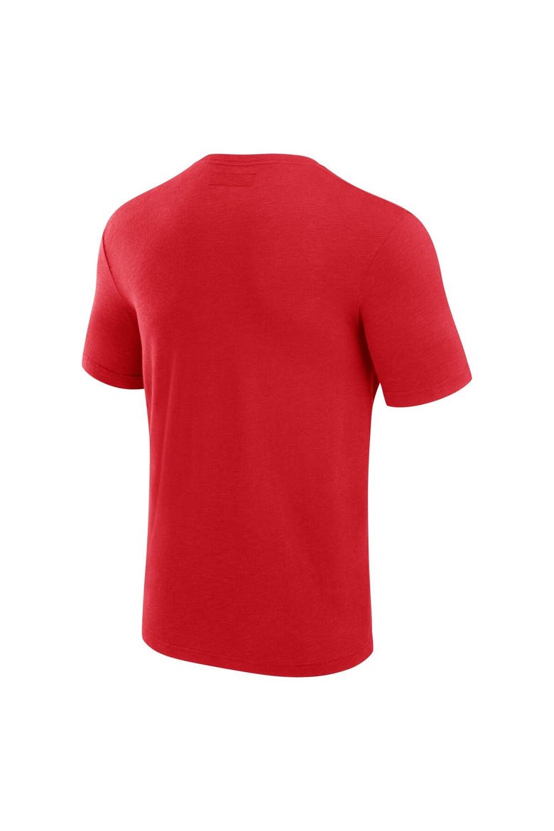 Men's Fanatics Signature Red Los Angeles Angels Modal Short Sleeve T-Shirt, Alternate, color, Red