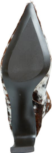 Pinpoint Pointed Toe Knee High Western Boot