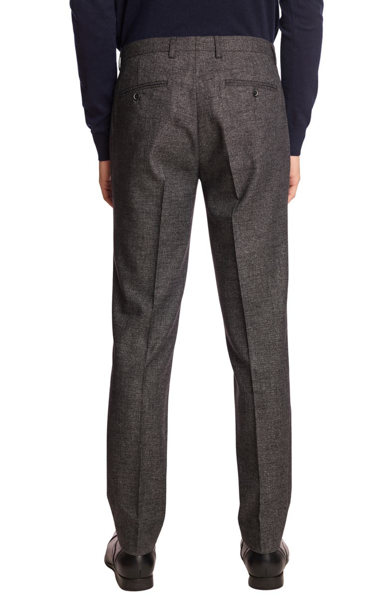 PAISLEY & GRAY Slim Fit Downing Dress Pants, Alternate, color, Charcoal