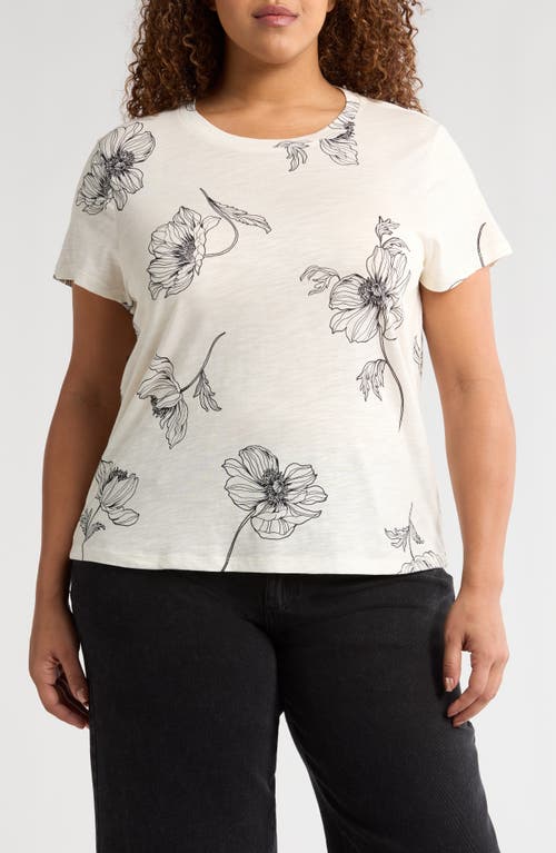 Sanctuary The Perfect T-shirt In Sketched B