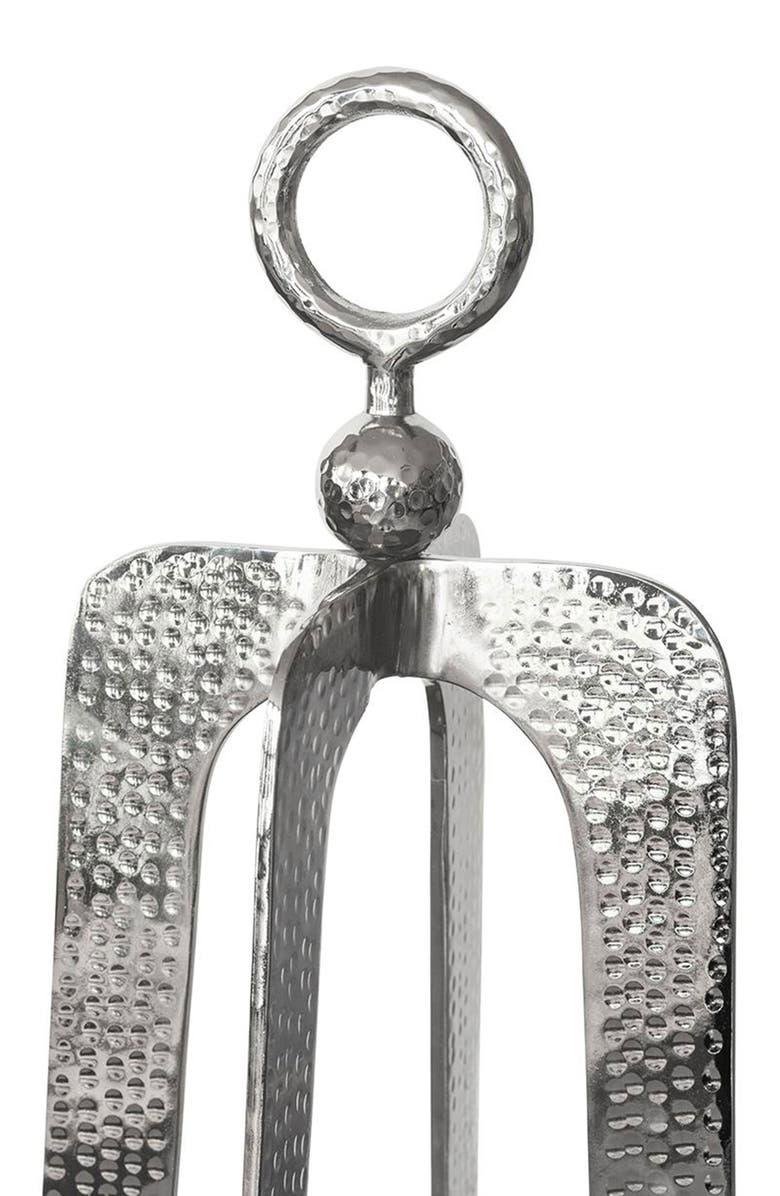 A & B Home Hammered Metal Lantern, Alternate, color, 
