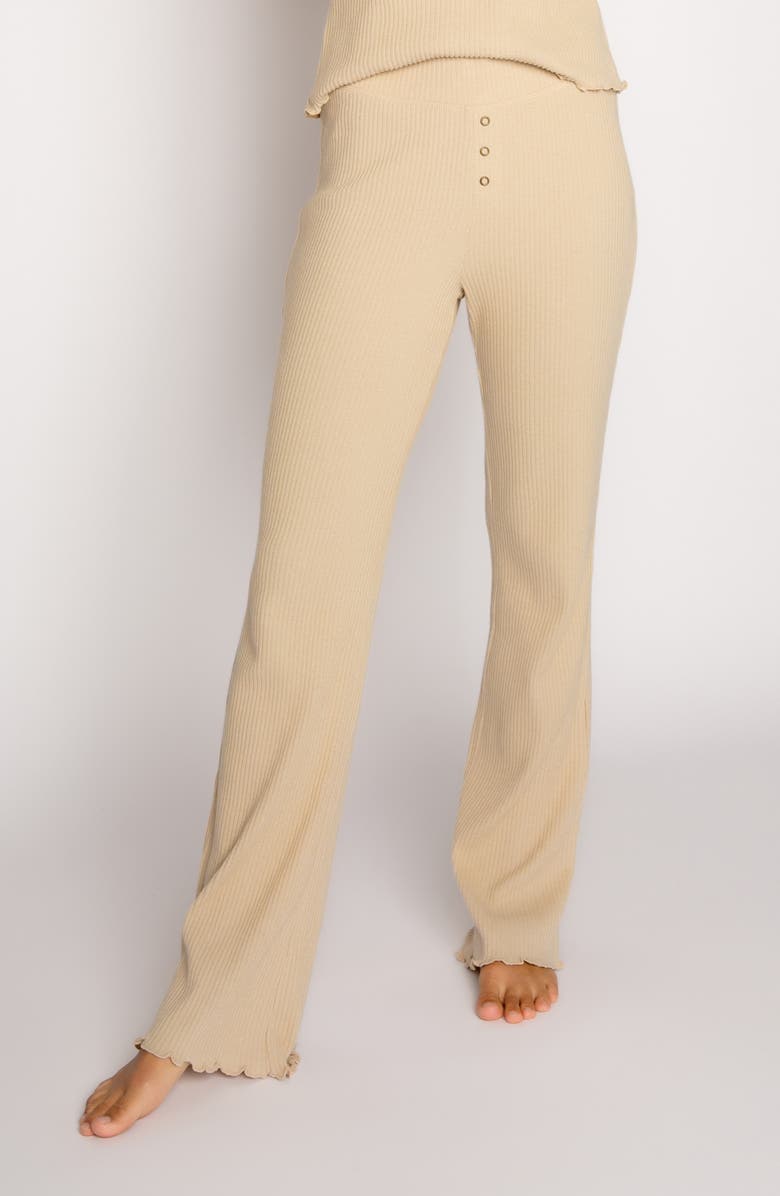 PJ Salvage Reloved Rib Pajama Pants, Main, color, 