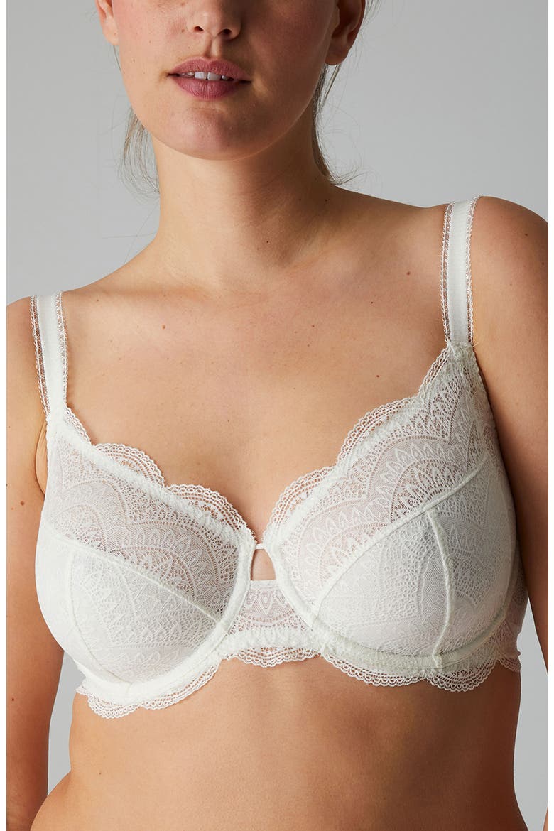 Karma Full Cup Underwire Bra, Alternate, color, IVORY
